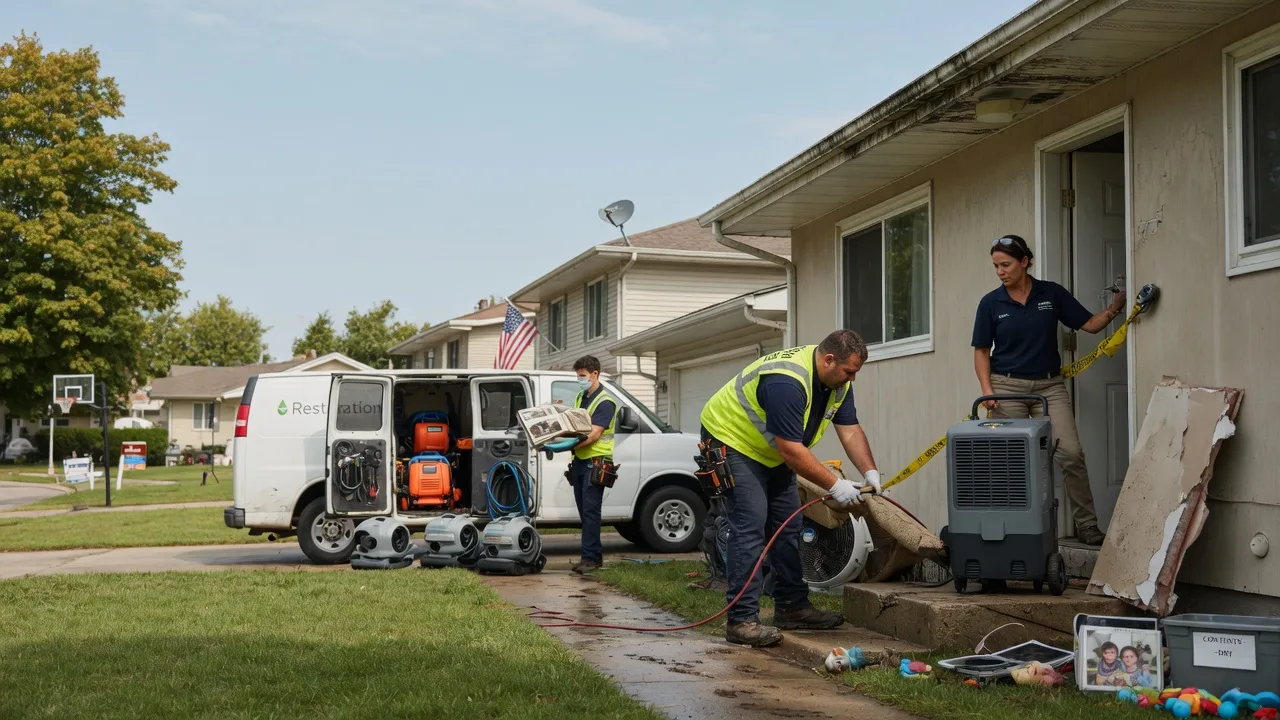 Water Damage Restoration in Great Meadows, NJ near me